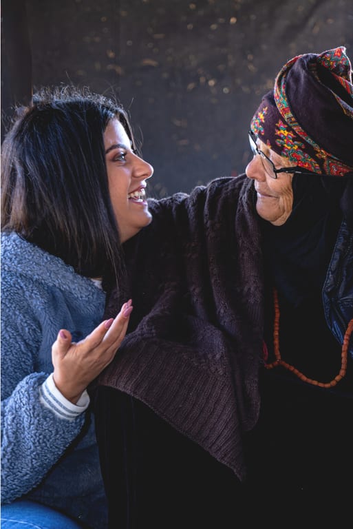Woman Garesa Traditionals OLD, a fine-art photograph by Ali Abu Ras