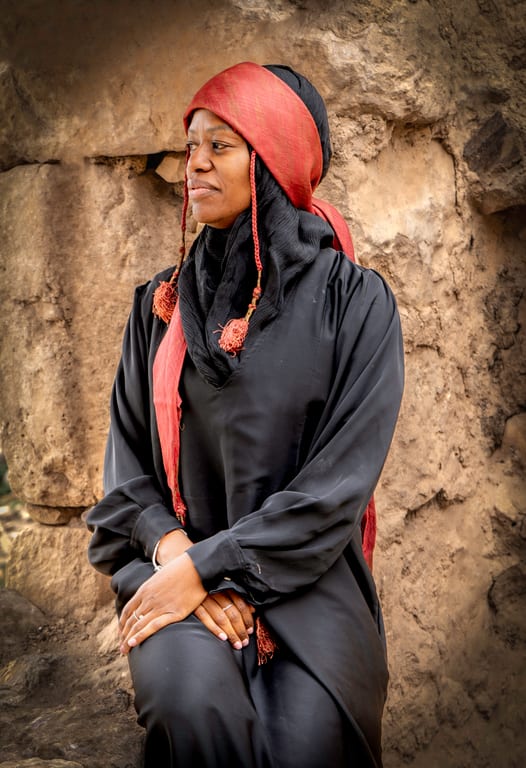 Zoba Traditonal Dress, a fine-art photograph by Ali Abu Ras