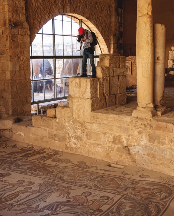Madaba Mozaic BE, a fine-art photograph by Ali Abu Ras