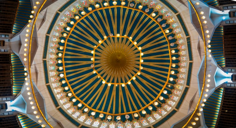 Masjid DOM Decoration, a fine-art photograph by Ali Abu Ras