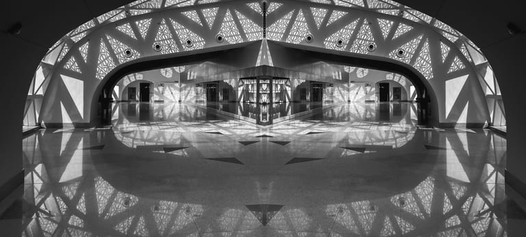Jaddah Airport, a fine-art photograph by Ali Abu Ras