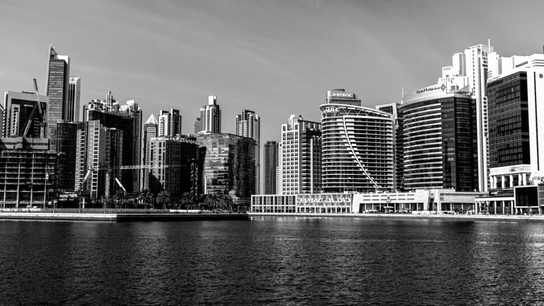 Dubai SEA Building, a fine-art photograph by Ali Abu Ras