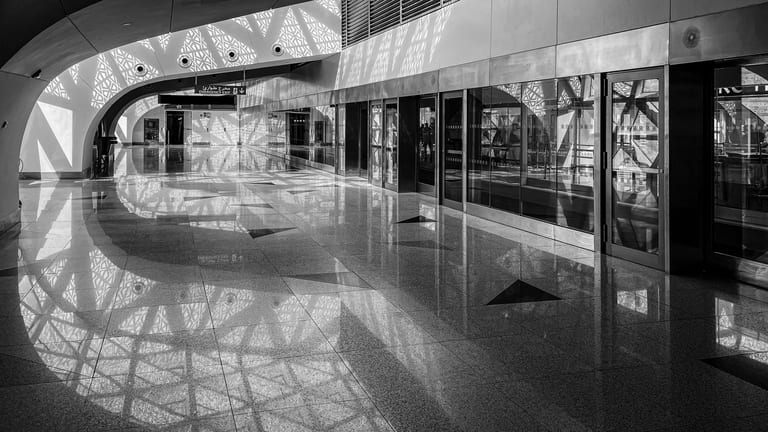 Jaddah Airport, a fine-art photograph by Ali Abu Ras
