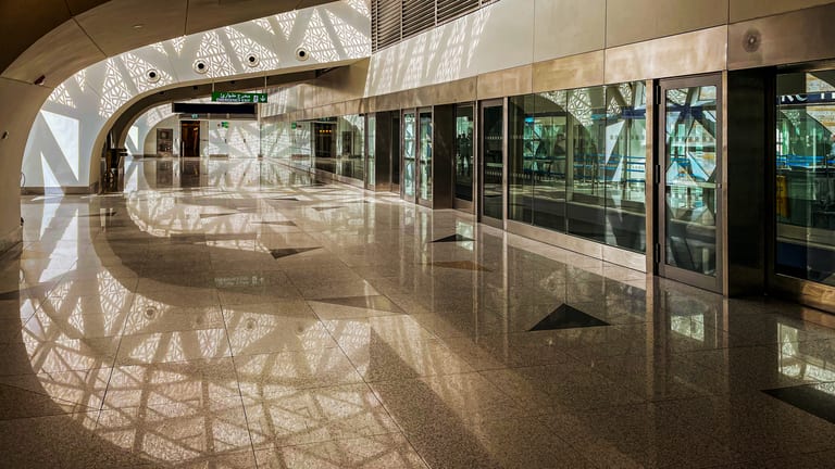 Jaddah Airport, a fine-art photograph by Ali Abu Ras