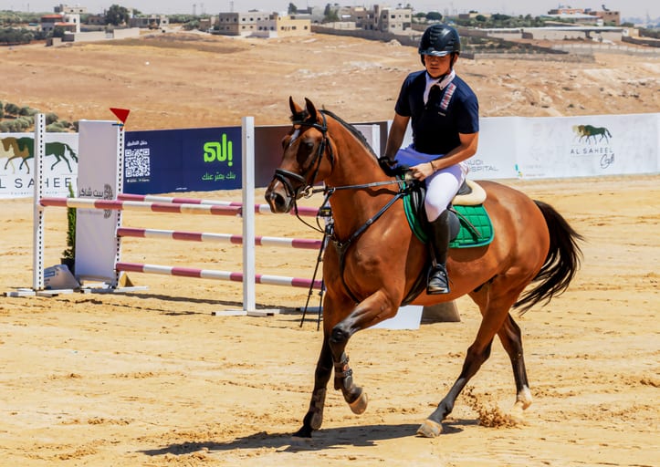 BOY Horse Riding, a fine-art photograph by Ali Abu Ras