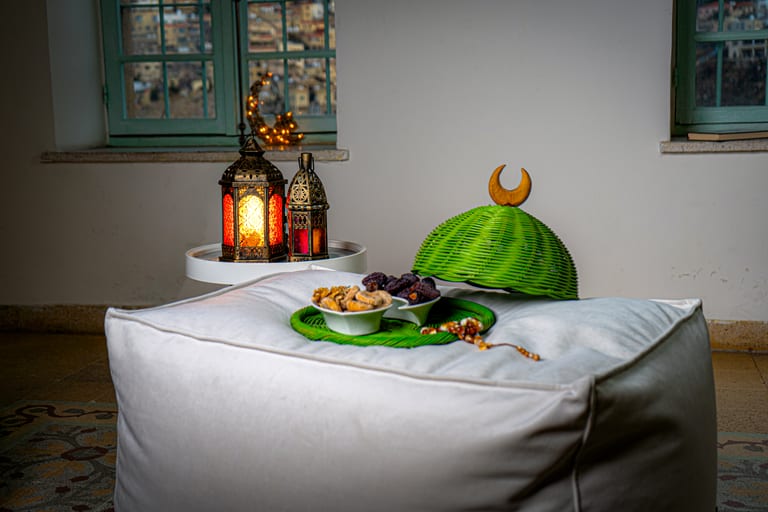 Date Ramadn Efatr Light, a fine-art photograph by Ali Abu Ras
