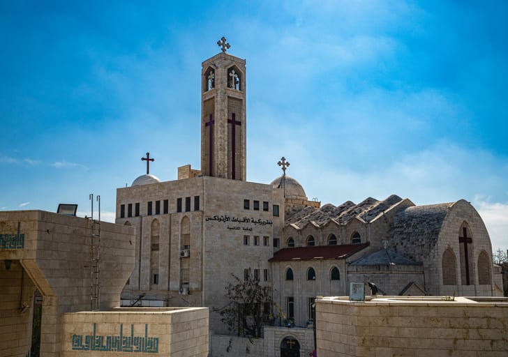Church Amman Alabdali Building, a fine-art photograph by Ali Abu Ras