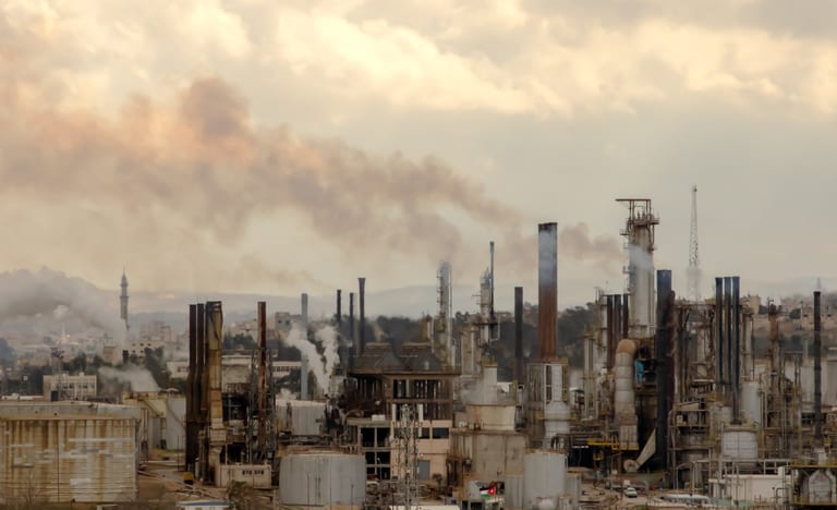Refanary Factory, a fine-art photograph by Ali Abu Ras