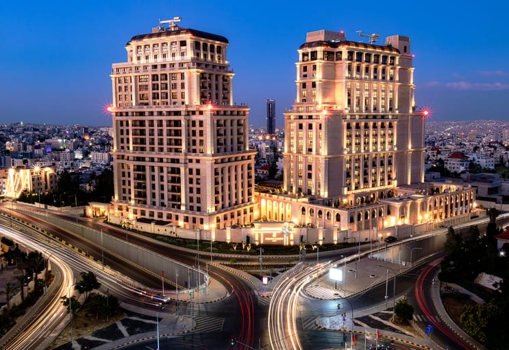 Architecture Amman Hotel 3, a fine-art photograph by Ali Abu Ras