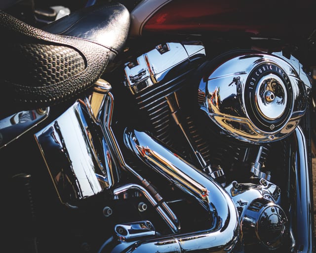 People HOG Life Motorcyle 5, a fine-art photograph by Ali Abu Ras