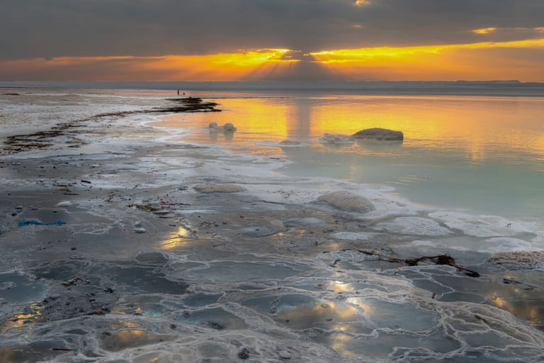 0 Deadsea, a fine-art photograph by Ali Abu Ras