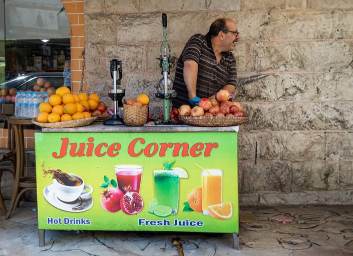 Madaba MAN People Street Market, a fine-art photograph by Ali Abu Ras