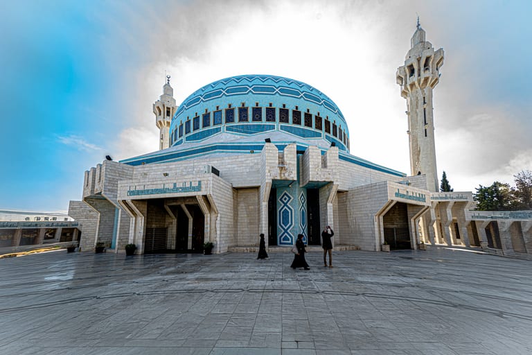 Masjid Abdallah Outdoor Modren OLD, a fine-art photograph by Ali Abu Ras