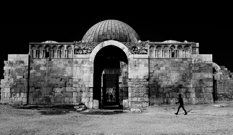 Amman Citdel Edit 4, a fine-art photograph by Ali Abu Ras