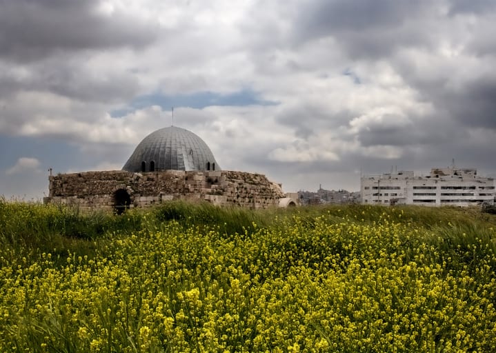 Amman Citadel National Historic Site, a fine-art photograph by Ali Abu Ras