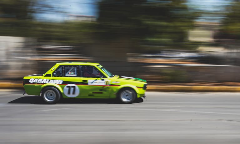 CAR Speed Jordan, a fine-art photograph by Ali Abu Ras