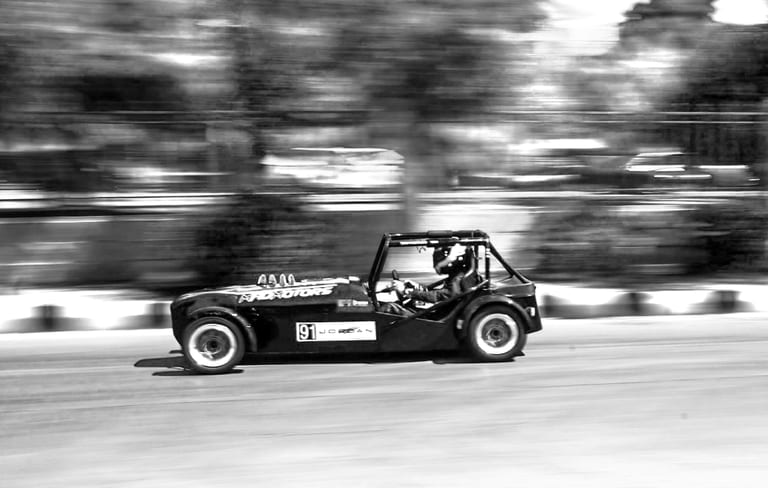 CAR Speed Jordan, a fine-art photograph by Ali Abu Ras