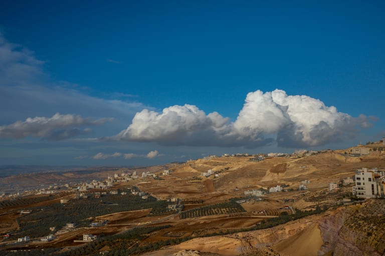 Cloud Jbeeha, a fine-art photograph by Ali Abu Ras