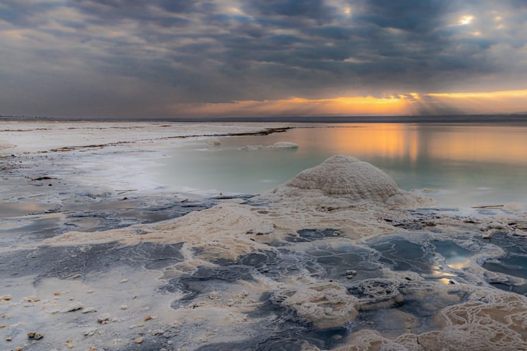0 Deadsea 1, a fine-art photograph by Ali Abu Ras