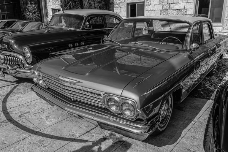 Cars 1, a fine-art photograph by Ali Abu Ras