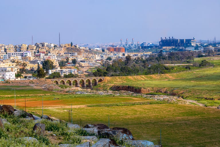Landscape View FOR Alhashemiah, a fine-art photograph by Ali Abu Ras