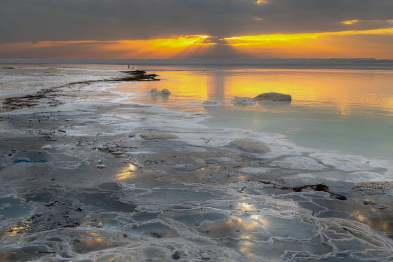 0 Deadsea, a fine-art photograph by Ali Abu Ras