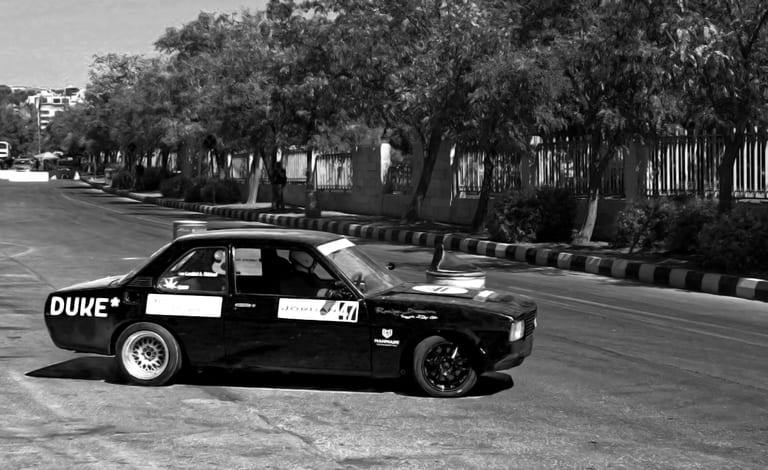 CAR Speed Jordan, a fine-art photograph by Ali Abu Ras