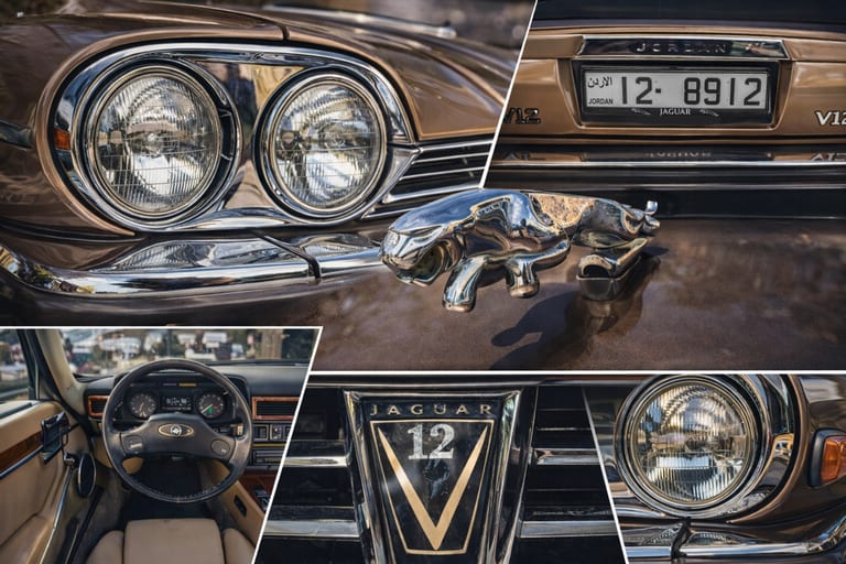 Cars Jaguar, a fine-art photograph by Ali Abu Ras
