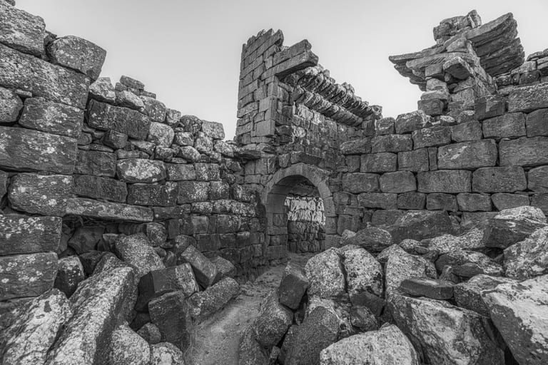 Alazraq Sunset Umaljemal, a fine-art photograph by Ali Abu Ras