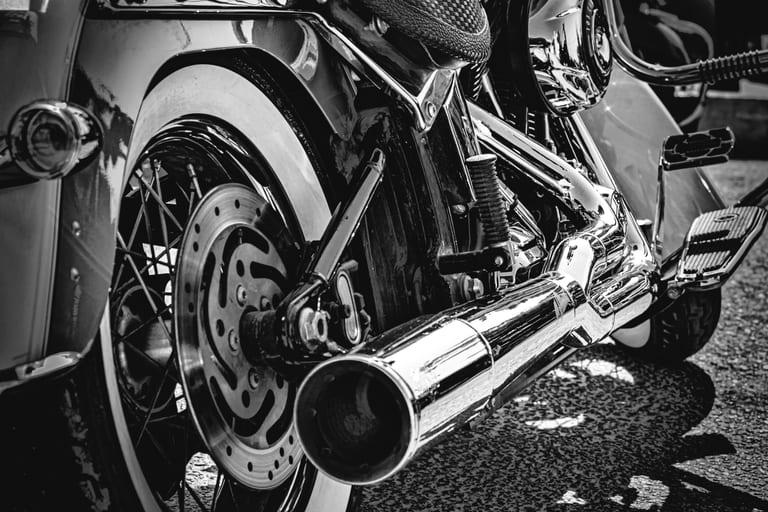 People HOG Life Motorcyle, a fine-art photograph by Ali Abu Ras