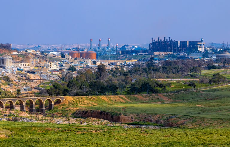 Landscape View FOR Alhashemiah AND Rifainry, a fine-art photograph by Ali Abu Ras