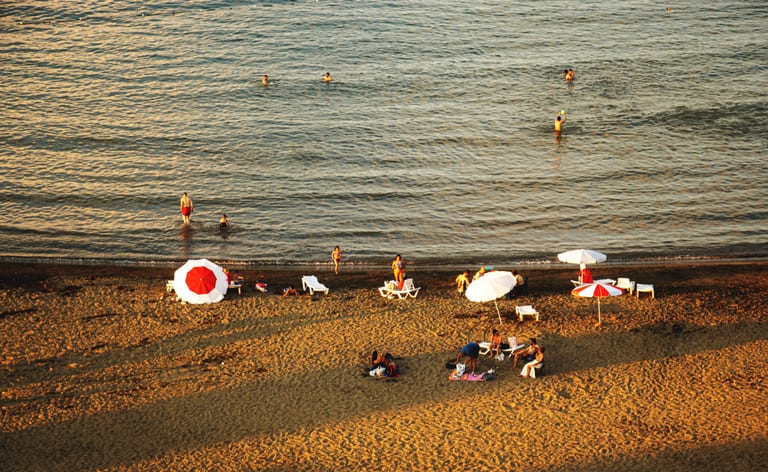 Trabzon Beach People Life Style Street, a fine-art photograph by Ali Abu Ras