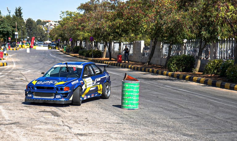 CAR Speed Jordan, a fine-art photograph by Ali Abu Ras