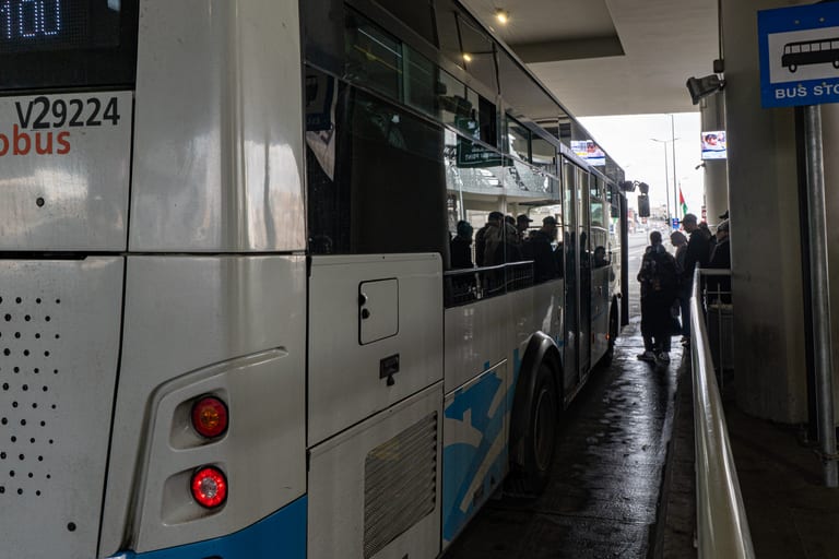 BRT Station, a fine-art photograph by Ali Abu Ras