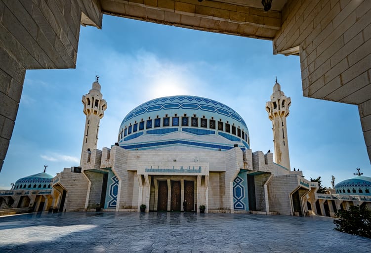 Masjid Abdallah Outdoor Modren OLD, a fine-art photograph by Ali Abu Ras