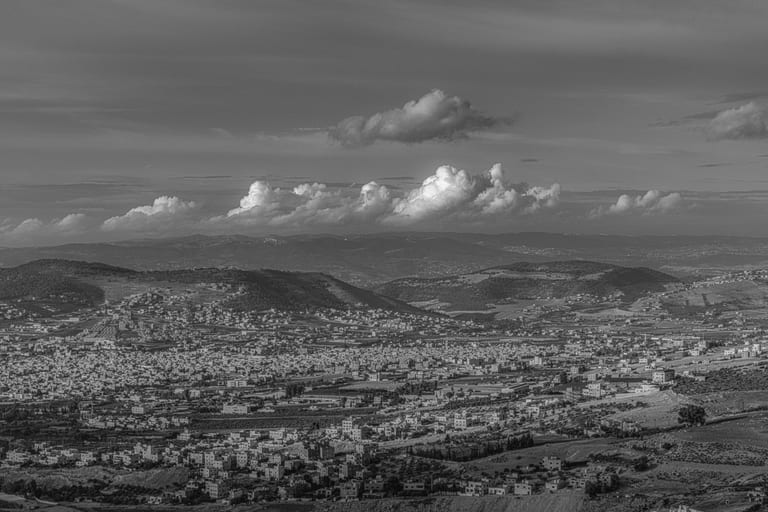 Cloud Jbeeha, a fine-art photograph by Ali Abu Ras