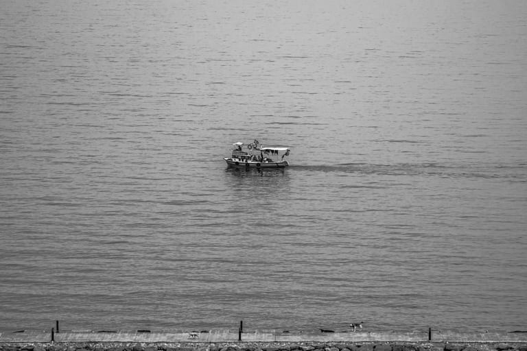 People Life Style Street Beach SEA, a fine-art photograph by Ali Abu Ras