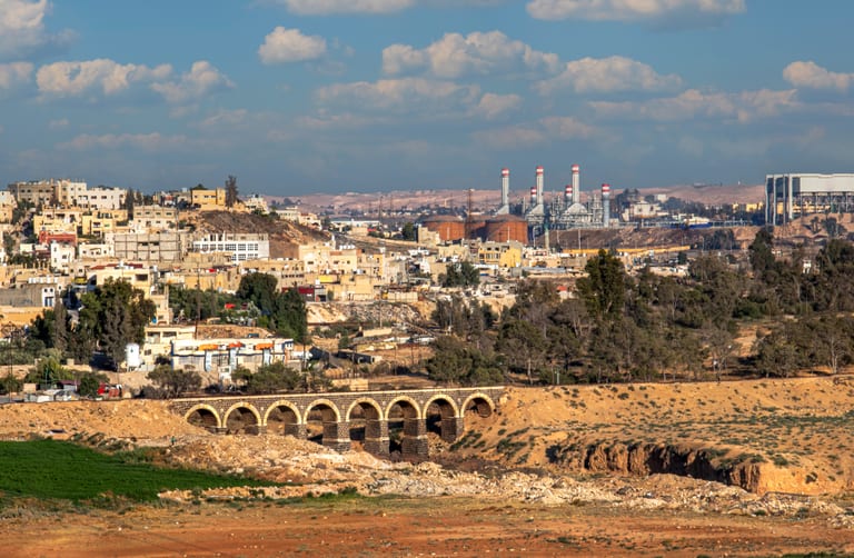 Iskan Hashmiah Zarqa 2, a fine-art photograph by Ali Abu Ras
