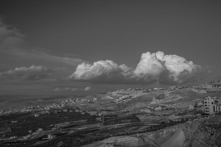 Cloud Jbeeha, a fine-art photograph by Ali Abu Ras