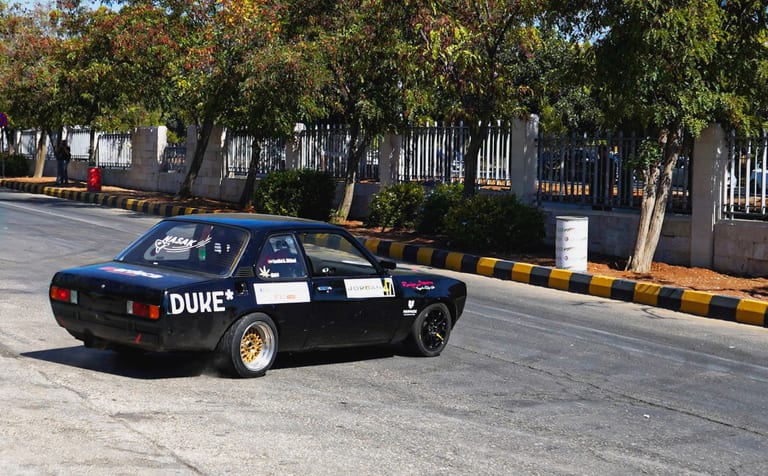 CAR Speed Jordan, a fine-art photograph by Ali Abu Ras