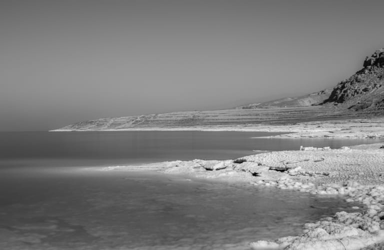 Deadsea, a fine-art photograph by Ali Abu Ras