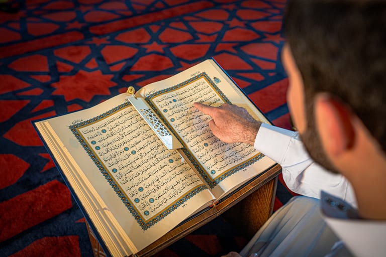 Lifestyle Pray Masjied Ramadan, a fine-art photograph by Ali Abu Ras