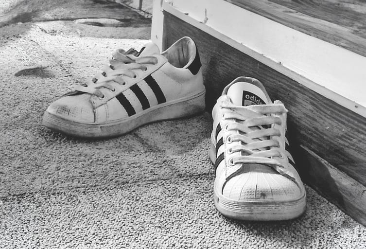 Street People Shose, a fine-art photograph by Ali Abu Ras