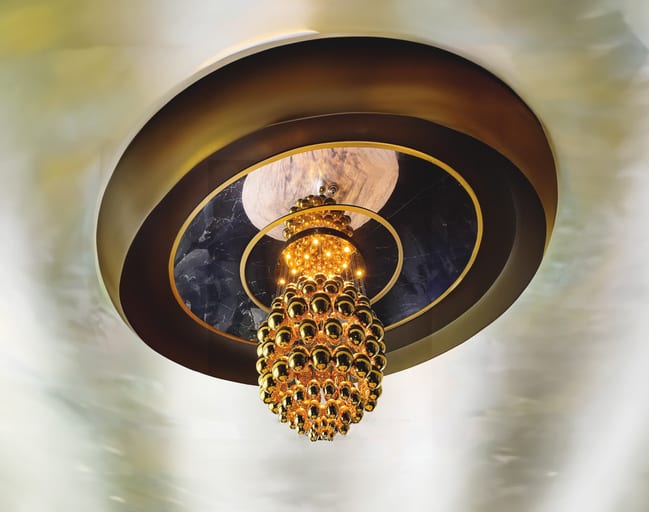 Tarabzon Hotel Light, a fine-art photograph by Ali Abu Ras