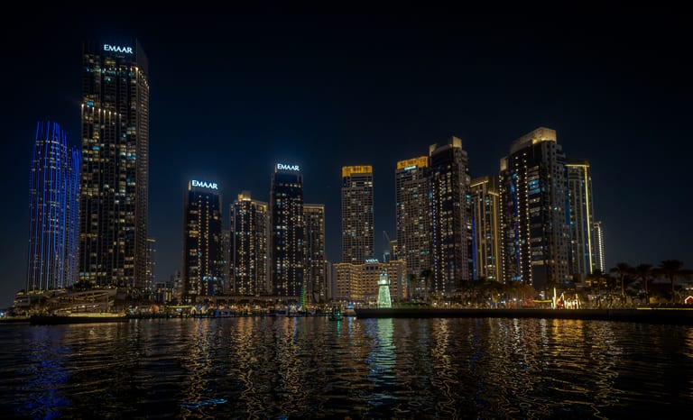 Dubai SEA View Seagall Building, a fine-art photograph by Ali Abu Ras