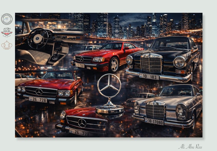 Cars, a fine-art photograph by Ali Abu Ras
