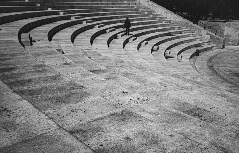 2 Monochrome, a fine-art photograph by Ali Abu Ras