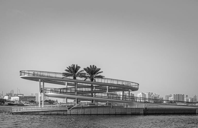 Dubai SEA View Seagall Building, a fine-art photograph by Ali Abu Ras