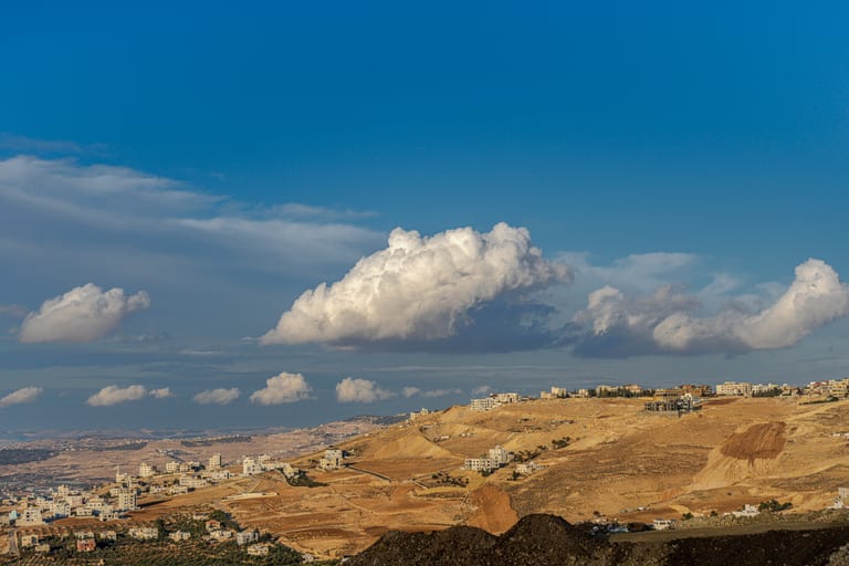 Cloud Jbeeha, a fine-art photograph by Ali Abu Ras