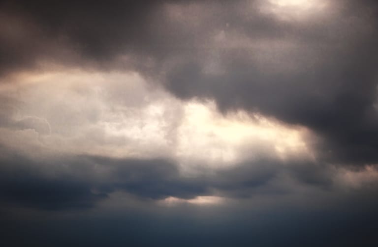 SKY Cloud SEA Beach SUN Light, a fine-art photograph by Ali Abu Ras